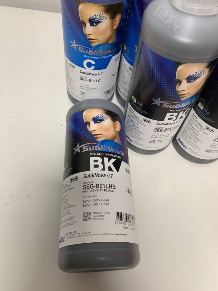 Сублимационные чернила inktec sublinova, Сделано в Корее G7 SEG ( 4 литр ) — изображение 2